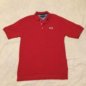 Tommy Hilfiger Classic Cotton Short Sleeve Casual Polo Shirt XL Gardner Web Logo